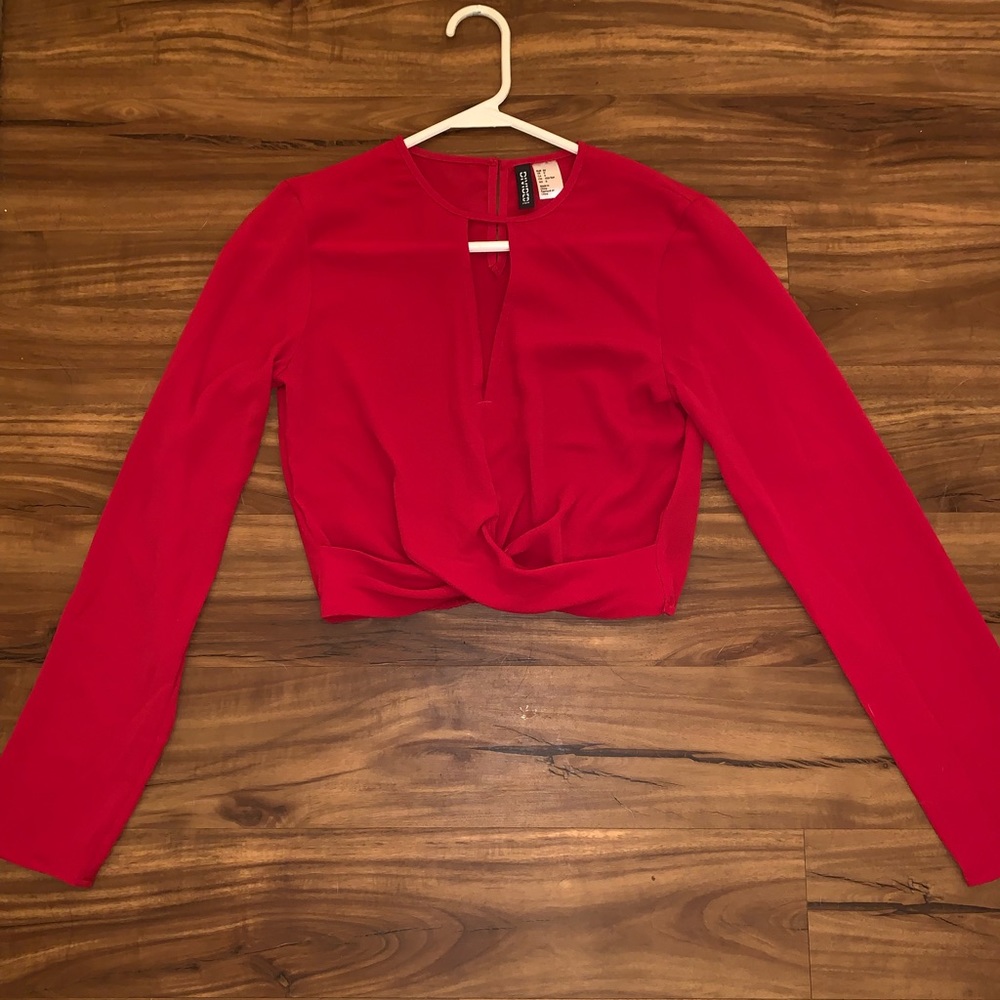 H&M Red Blouse